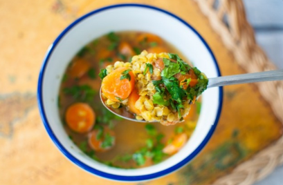 WellFed Recipe: Red Lentil and Vegetable Soup